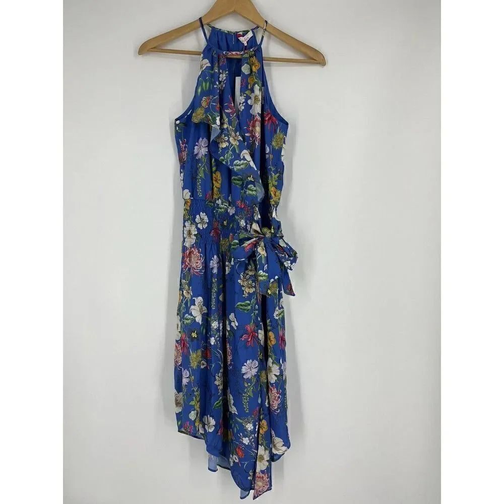 Parker NY Dress Herley Halter Midi